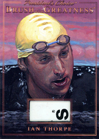 BWG-62 Ian Thorpe Brush With Greatness 1/1 Bronze