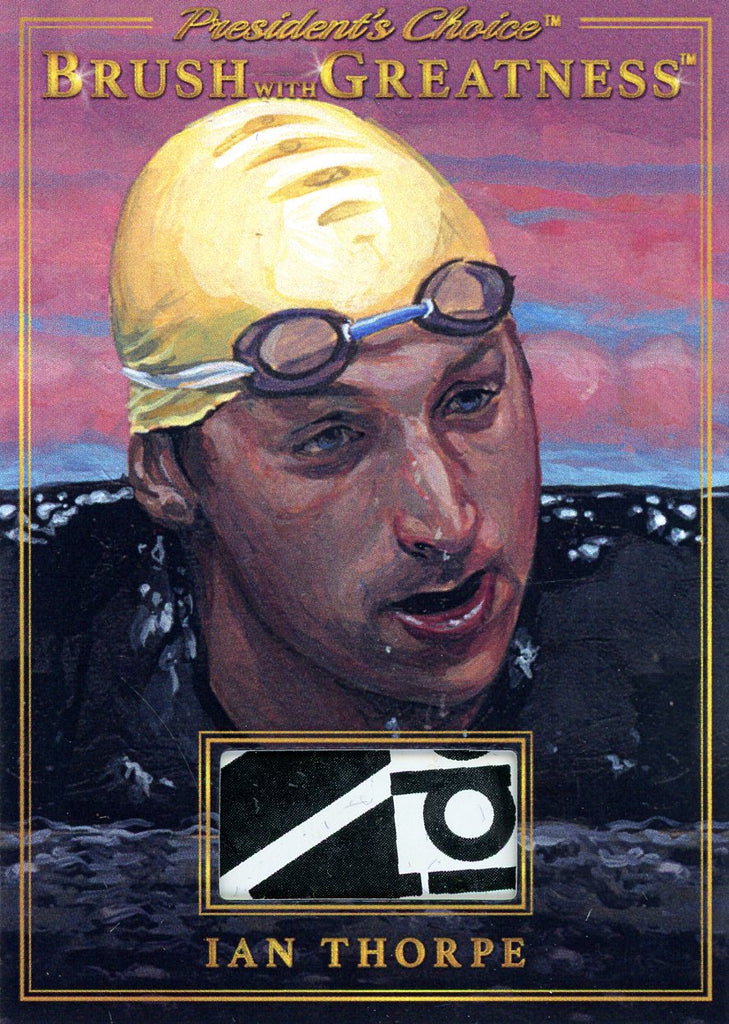 BWG-62 Ian Thorpe Brush With Greatness 1/1 Gold