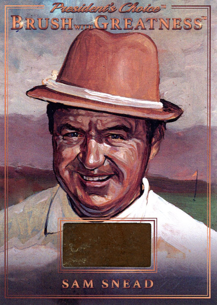 BWG-63 Sam Snead Brush With Greatness 1/1 Bronze