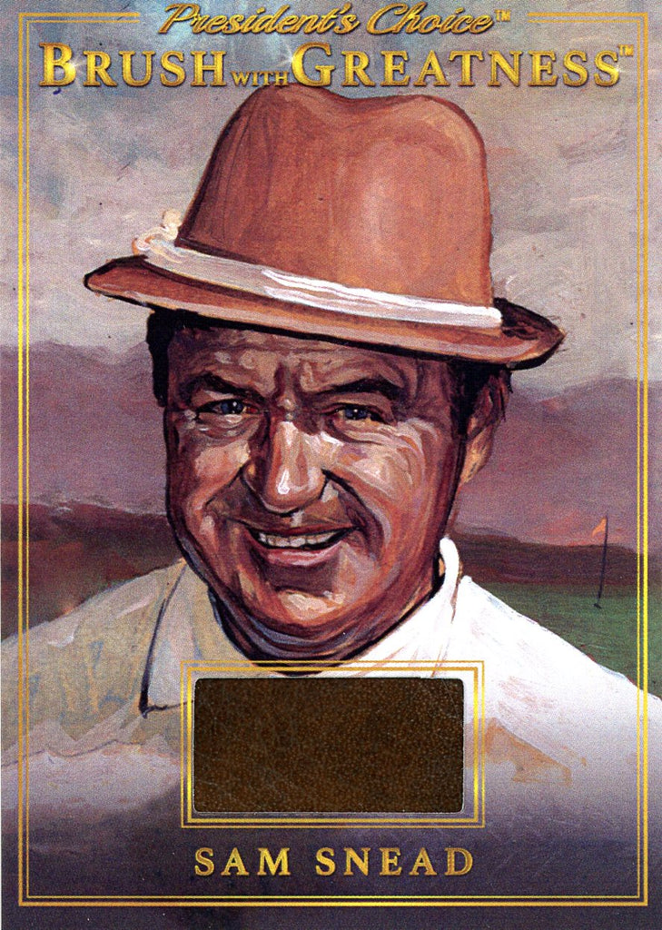 BWG-63 Sam Snead Brush With Greatness 1/1 Gold