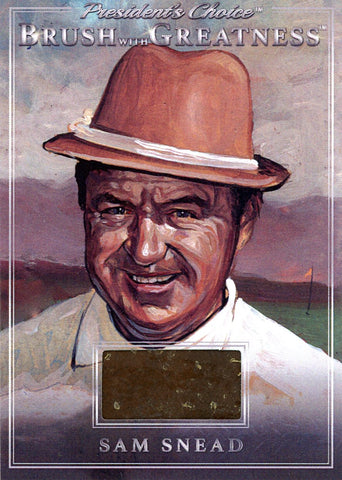 BWG-63 Sam Snead Brush With Greatness 1/1 Silver