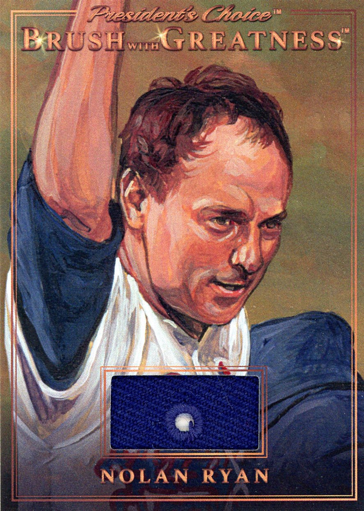 BWG-66 Nolan Ryan Brush With Greatness 1/1 Bronze