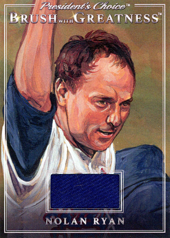 BWG-66 Nolan Ryan Brush With Greatness 1/1 Silver