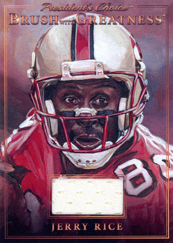 BWG-67 Jerry Rice Brush With Greatness 1/1 Bronze