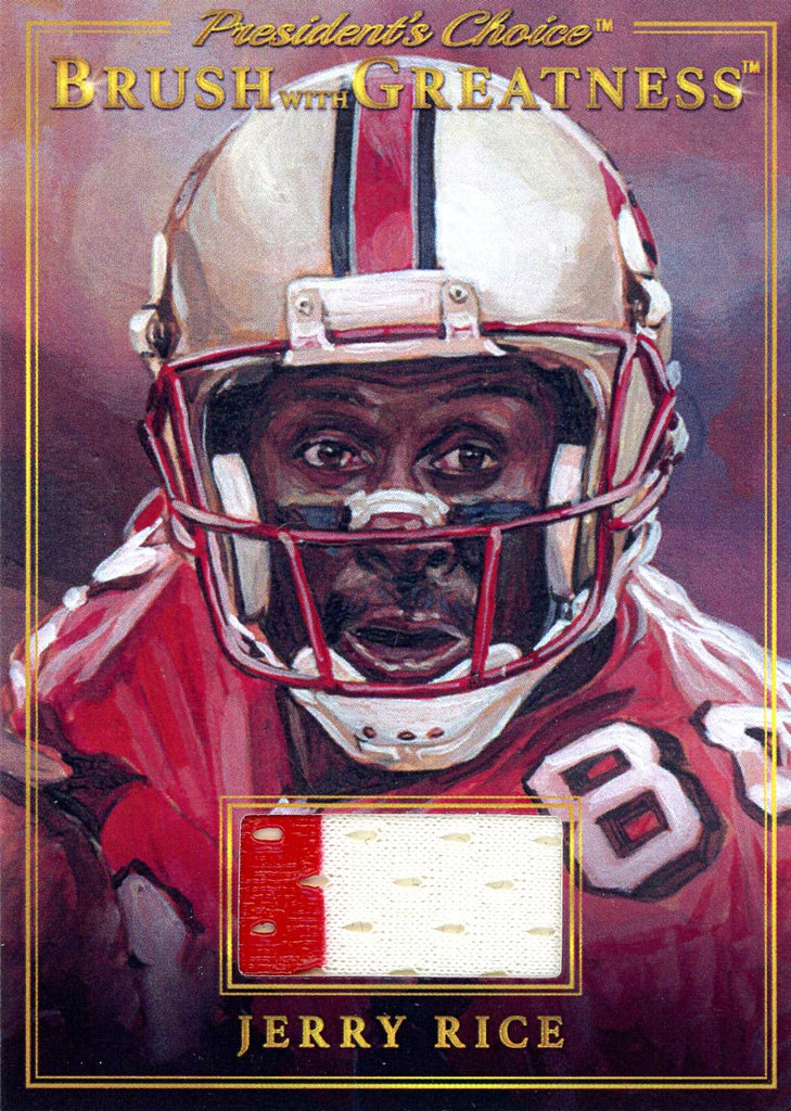 BWG-67 Jerry Rice Brush With Greatness 1/1 Gold