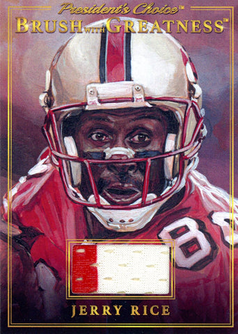 BWG-67 Jerry Rice Brush With Greatness 1/1 Gold