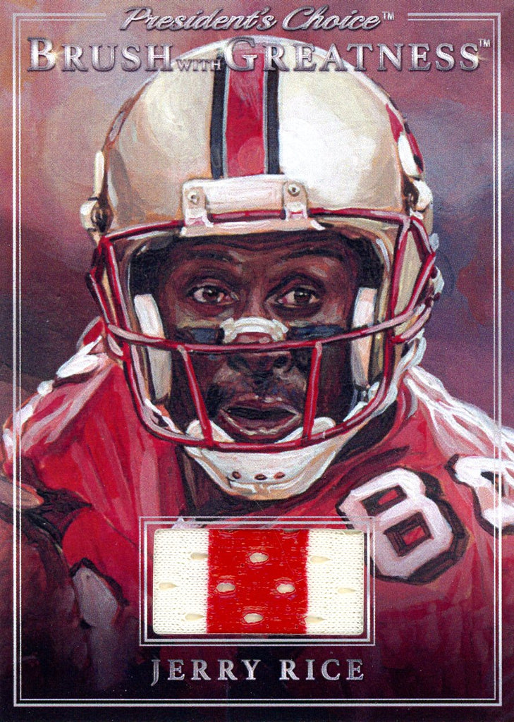 BWG-67 Jerry Rice Brush With Greatness 1/1 Silver