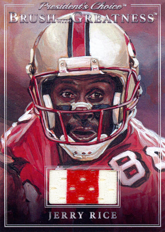 BWG-67 Jerry Rice Brush With Greatness 1/1 Silver