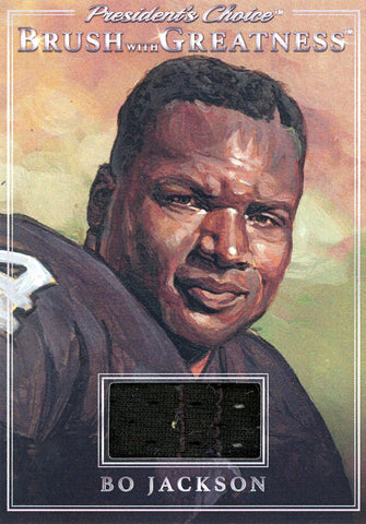 BWG-69 Bo Jackson Brush With Greatness 1/1 Silver