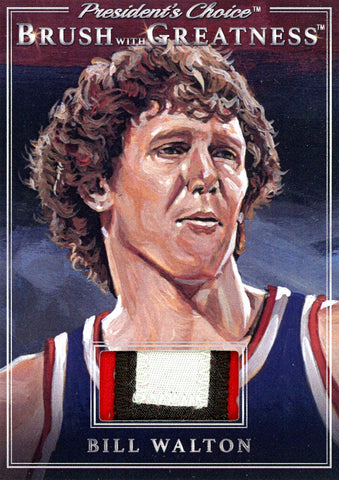 BWG-71 Bill Walton Brush With Greatness 1/1 Silver