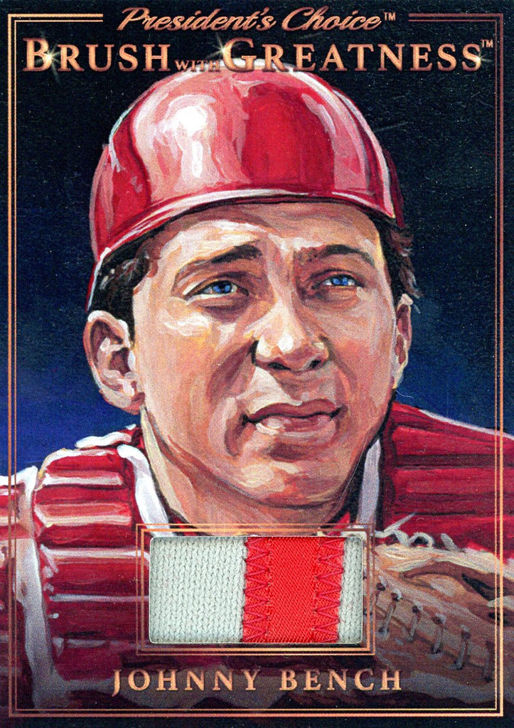 BWG-72 Johnny Bench Brush With Greatness 1/1 Bronze