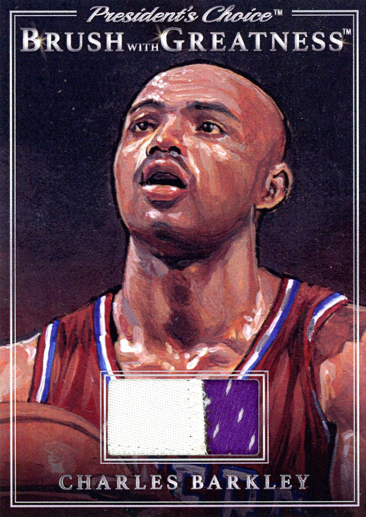 BWG-74 Charles Barkley Brush With Greatness 1/1 Silver