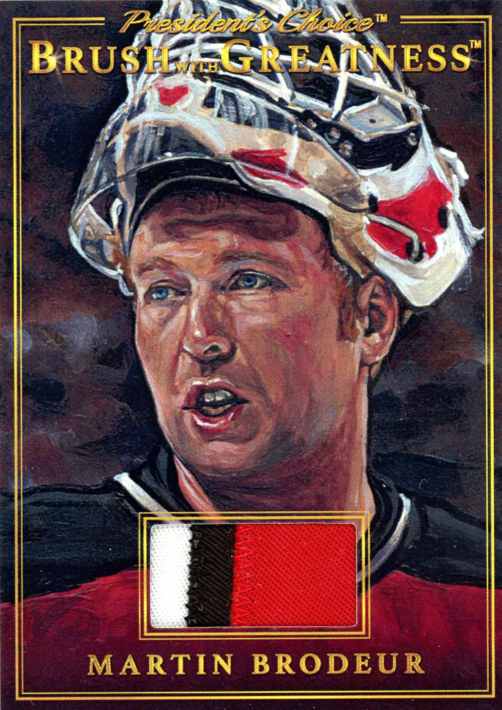 BWG-75 Martin Brodeur Brush With Greatness 1/1 Gold