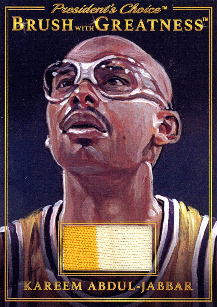 BWG-76 Kareem Abdul-Jabbar Brush With Greatness 1/1 Gold