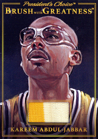 BWG-76 Kareem Abdul-Jabbar Brush With Greatness 1/1 Gold