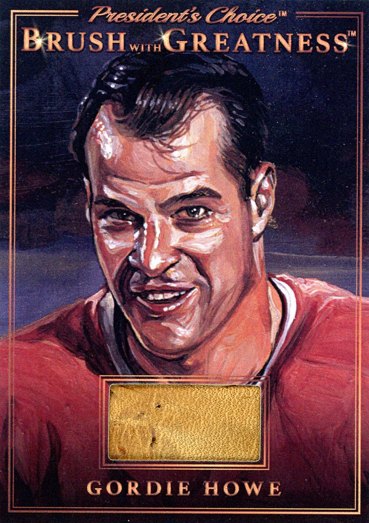 BWG-77 Gordie Howe Brush With Greatness 1/1 Bronze