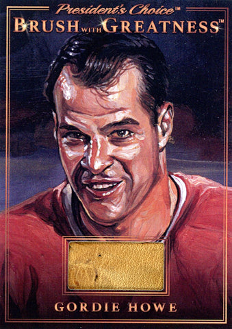 BWG-77 Gordie Howe Brush With Greatness 1/1 Bronze