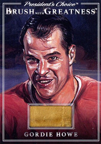 BWG-77 Gordie Howe Brush With Greatness 1/1 Silver
