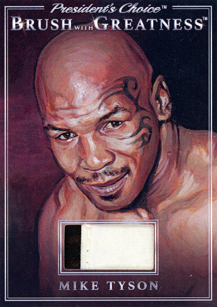 BWG-78 Mike Tyson Brush With Greatness 1/1 Silver