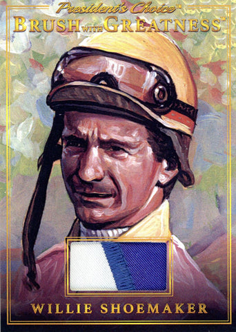 BWG-79 Willie Shoemaker Brush With Greatness 1/1 Gold
