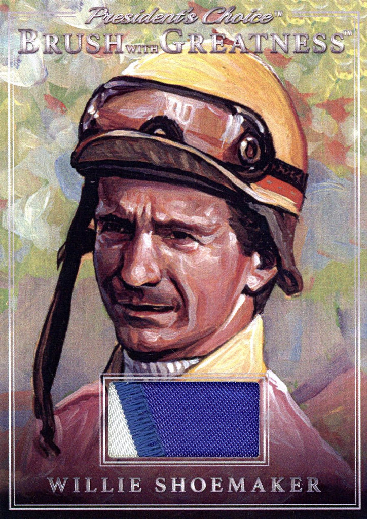 BWG-79 Willie Shoemaker Brush With Greatness 1/1 Silver