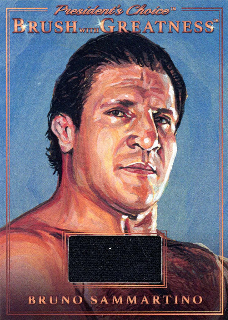 BWG-80 Bruno Sammartino Brush With Greatness 1/1 Bronze