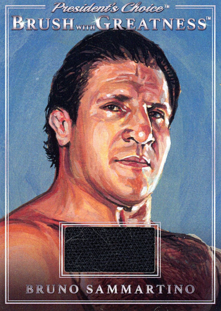 BWG-80 Bruno Sammartino Brush With Greatness 1/1 Silver