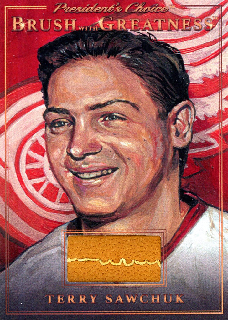 BWG-83 Terry Sawchuk Brush With Greatness 1/1 Bronze