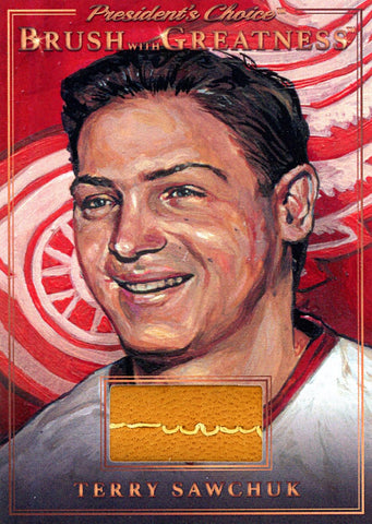 BWG-83 Terry Sawchuk Brush With Greatness 1/1 Bronze
