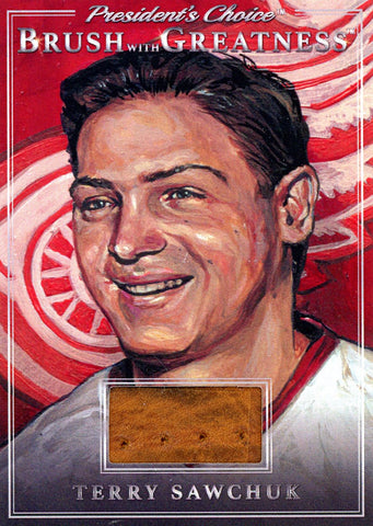 BWG-83 Terry Sawchuk Brush With Greatness 1/1 Silver