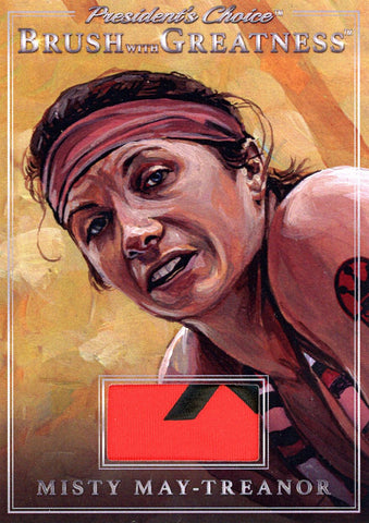 BWG-87 Misty May-Treanor Brush With Greatness 1/1 Silver