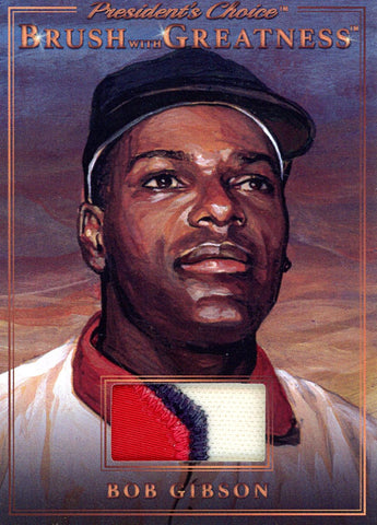 BWG-89 Bob Gibson Brush With Greatness 1/1 Bronze