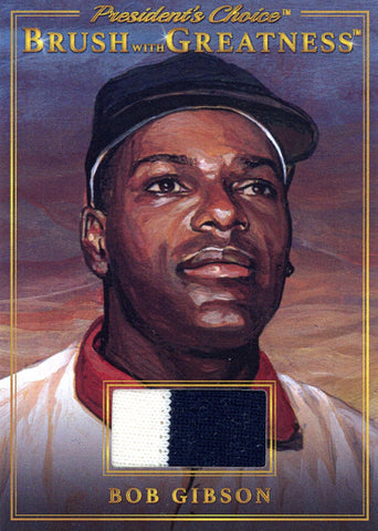 BWG-89 Bob Gibson Brush With Greatness 1/1 Gold