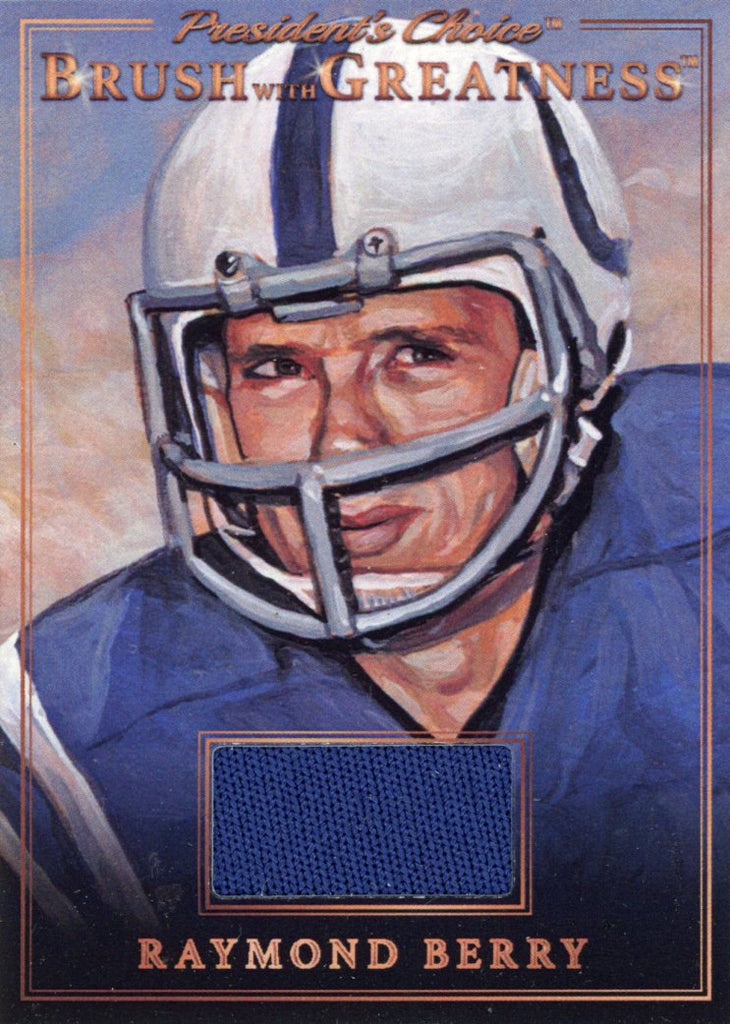 BWG-92 Raymond Berry Brush With Greatness 1/1 Bronze