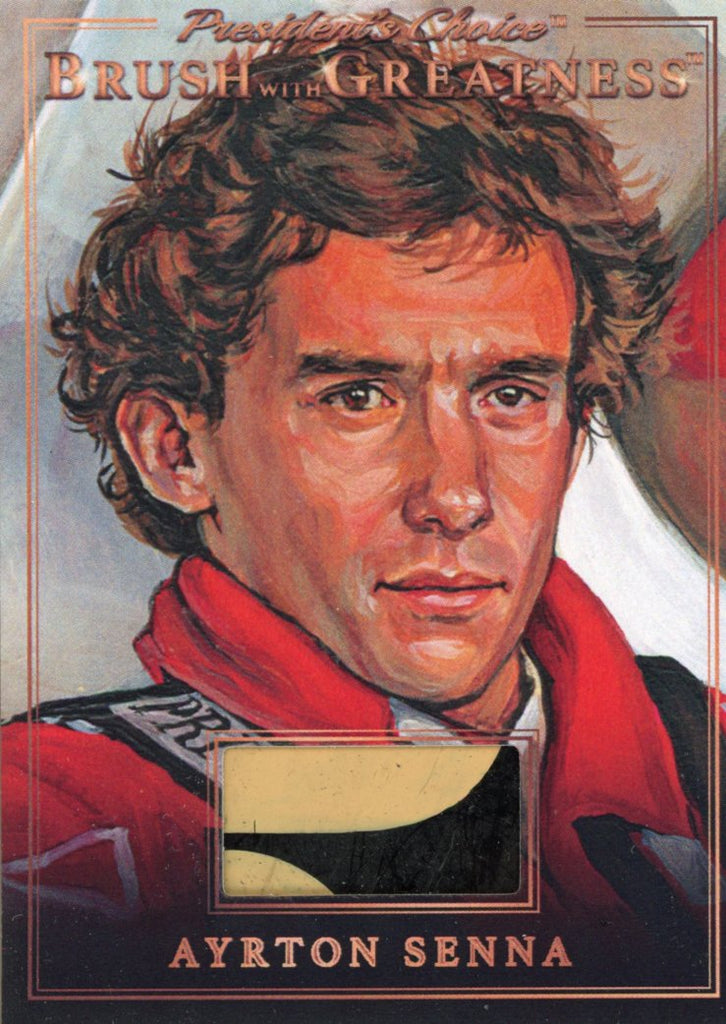 BWG-98 Ayrton Senna Brush With Greatness 1/1 Bronze