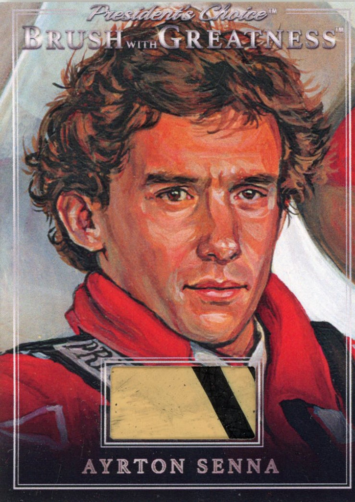 BWG-98 Ayrton Senna Brush With Greatness 1/1 Silver