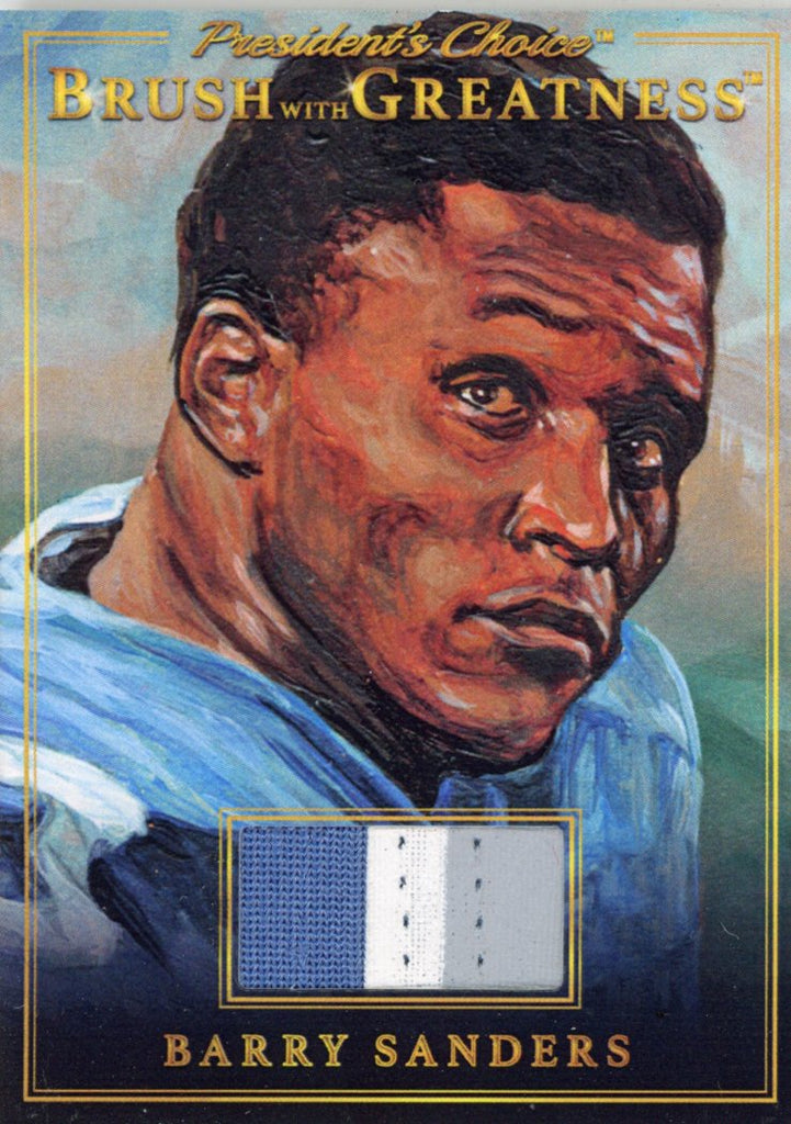 BWG-99 Barry Sanders Brush With Greatness 1/1 Gold