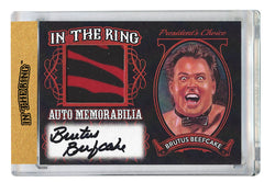 Brutus Beefcake In the Ring Auto/Memo Red /29*