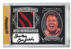 Brutus Beefcake In the Ring Auto/Memo Silver (8)*