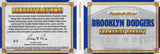 Six Piece Booklet Brooklyn Dodgers 1/3