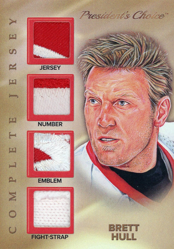 Brett Hull (Red Wings) Complete Jersey 1/3