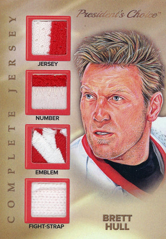 Brett Hull (Red Wings) Complete Jersey 3/3