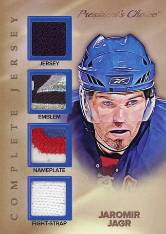 Jaromir Jagr (Rangers) Complete Jersey 1/3