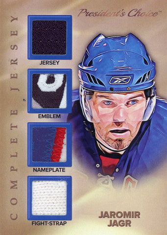 Jaromir Jagr (Rangers) Complete Jersey 3/3