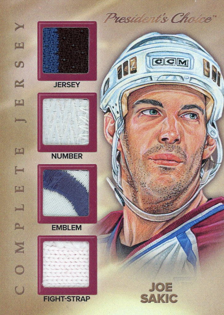 Joe Sakic Complete Jersey 1/3