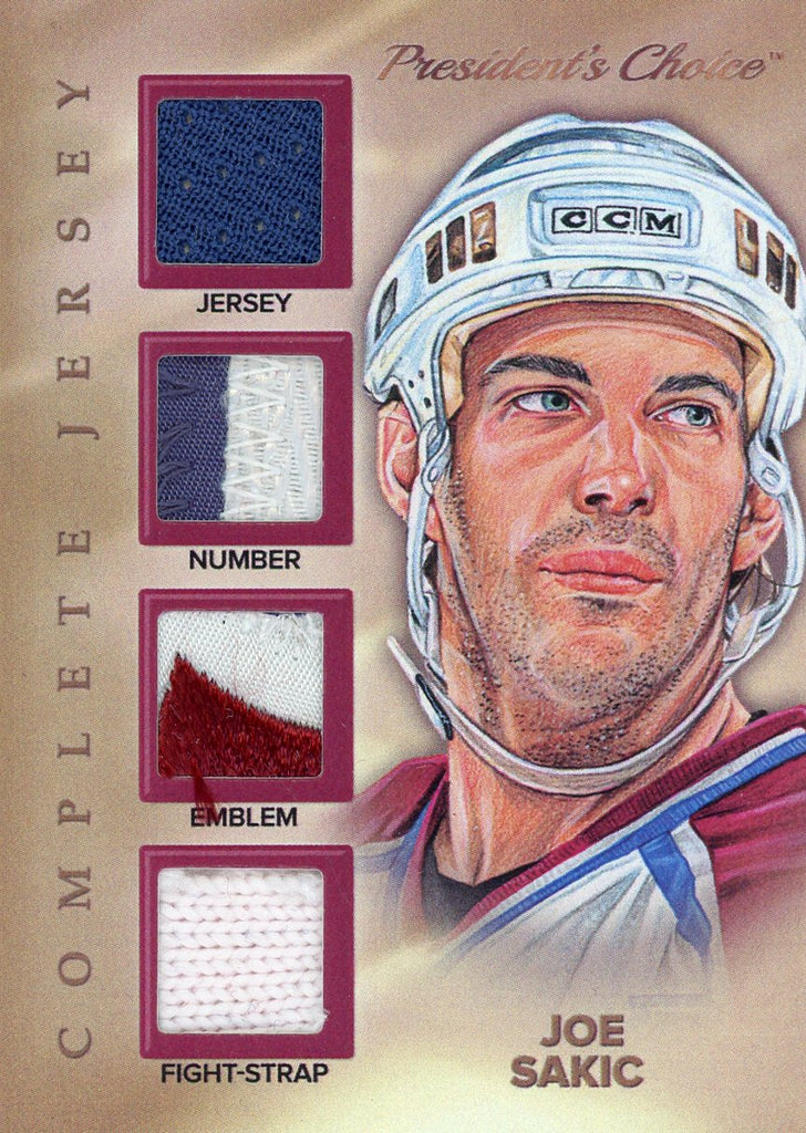 Joe Sakic Complete Jersey 2/3