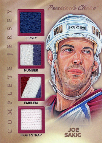 Joe Sakic Complete Jersey 3/3