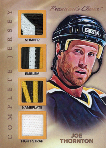 Joe Thornton Complete Jersey 1/3