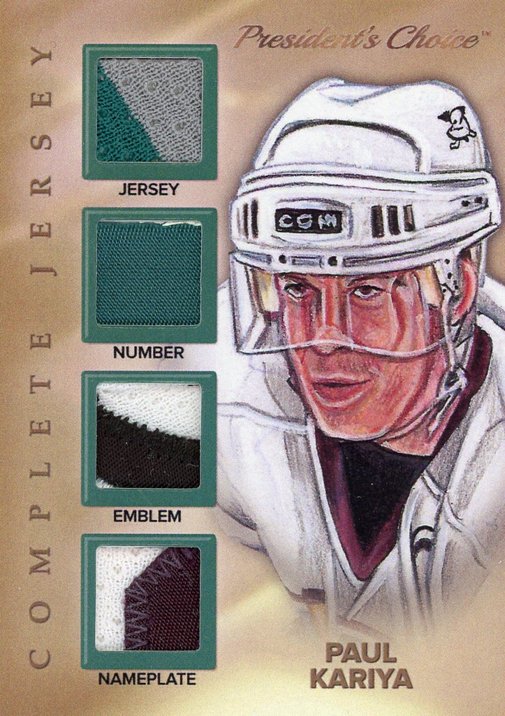 Paul Kariya Complete Jersey 1/3