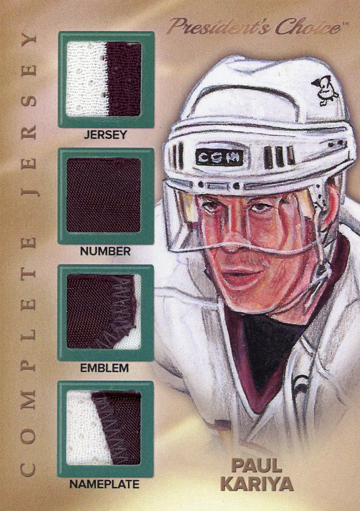 Paul Kariya Complete Jersey 2/3